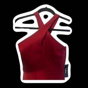 NEW LULU’S SHORT MINI RED DRESS IN SIZE M - NEVER WORN W TAGS!